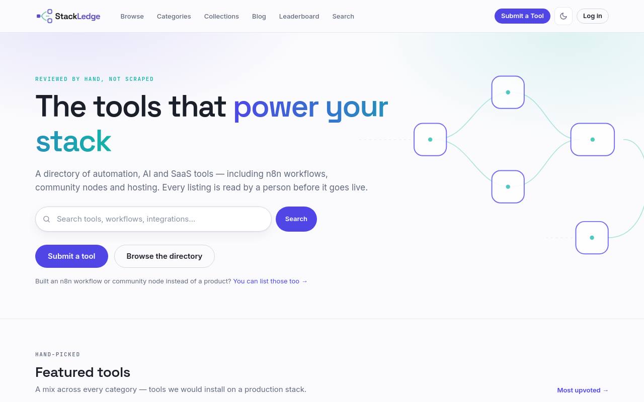 StackLedge screenshot