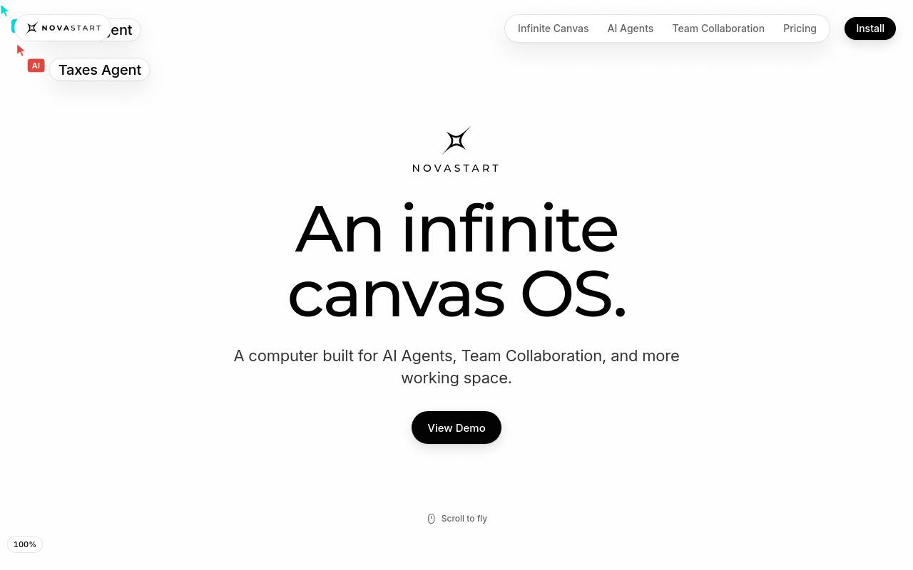 Novastart screenshot