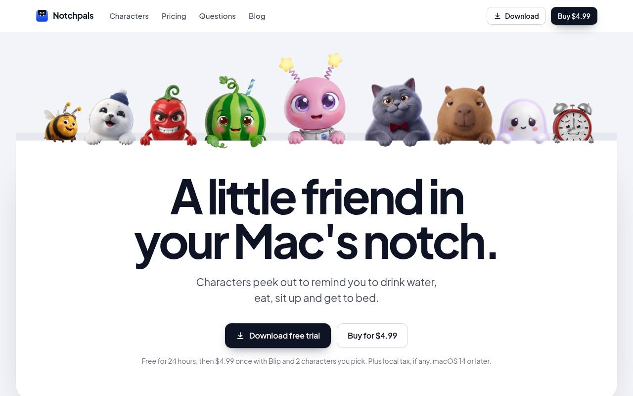 Notchpals screenshot