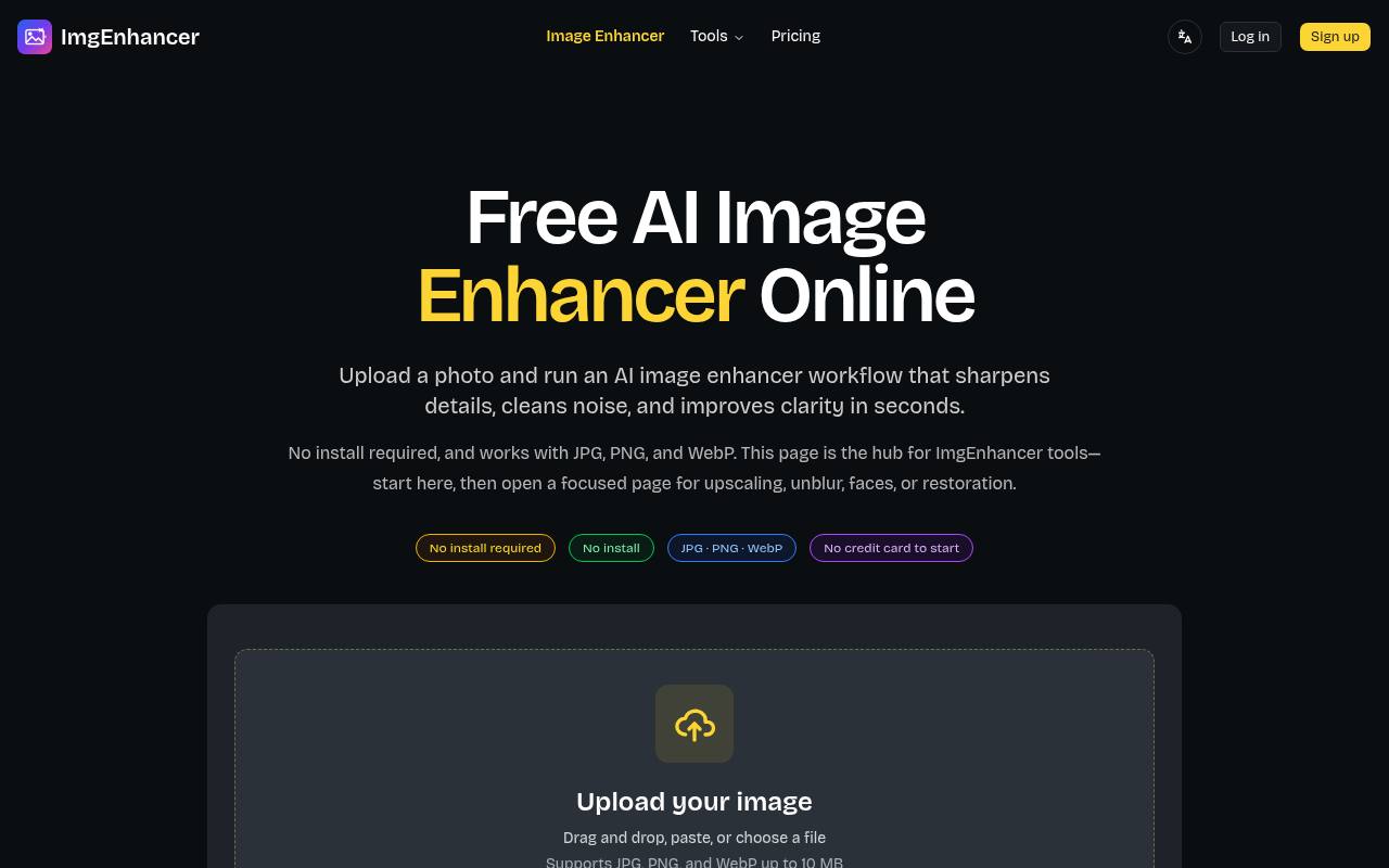 ImgEnhancer screenshot